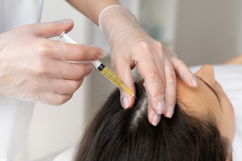 Nano fat injection (SVF) for Hair Growth